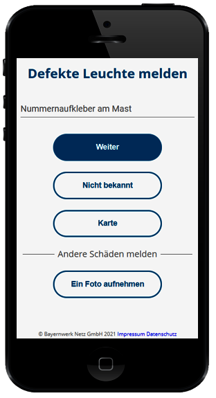 Störmelder-App, Stadt Neuötting