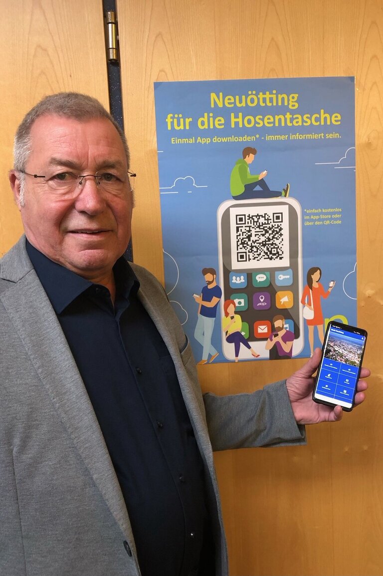 "Neuötting für die Hosentasche" - eigene App der Stadt Neuötting