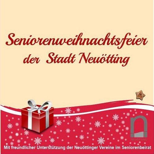 Seniorenweihnachtsfeier der Stadt Neuötting