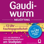 40. Neuöttinger Gaudiwurm am Samstag, den 14. Februar 2026:&hellip;