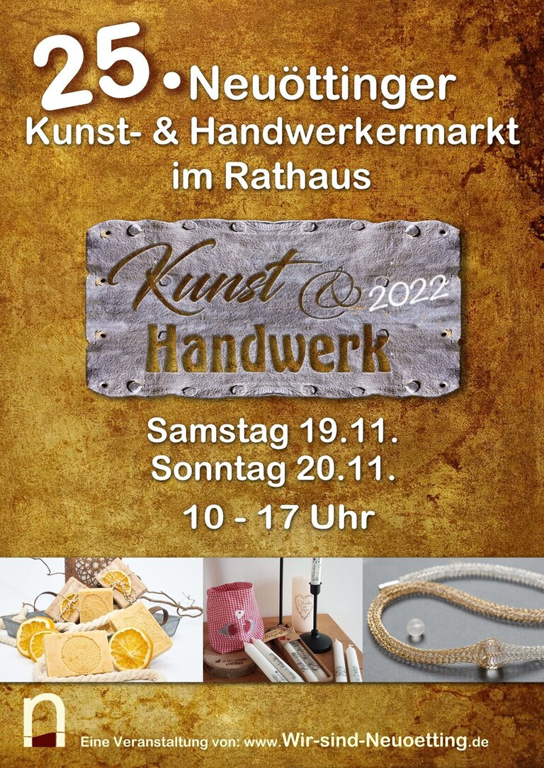 Kunst- und Handwerkermarkt im Rathaus