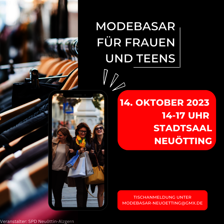 Modebasar für Frauen und Teens