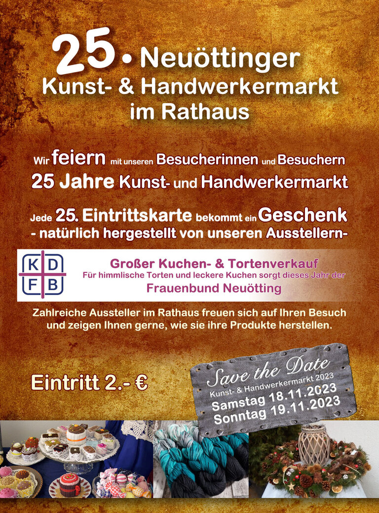 Kunst- und Handwerkermarkt im Rathaus