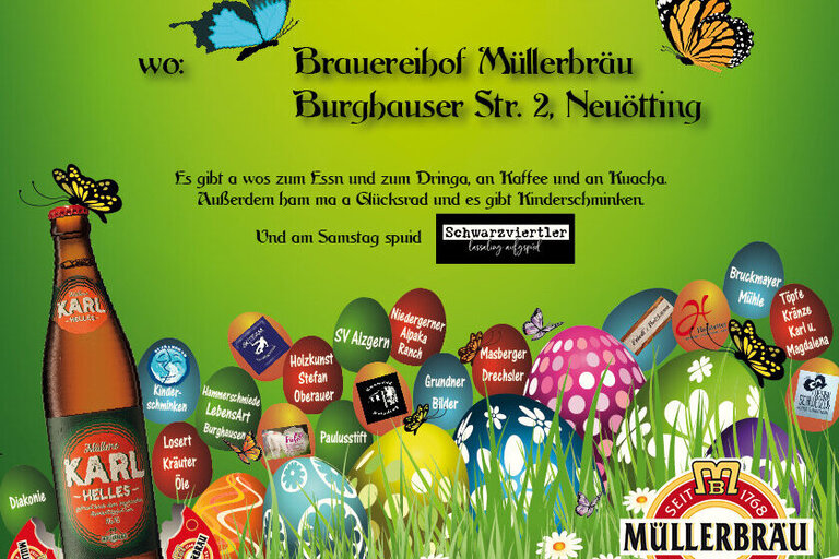 Frühlingsmarkt in der Brauerei